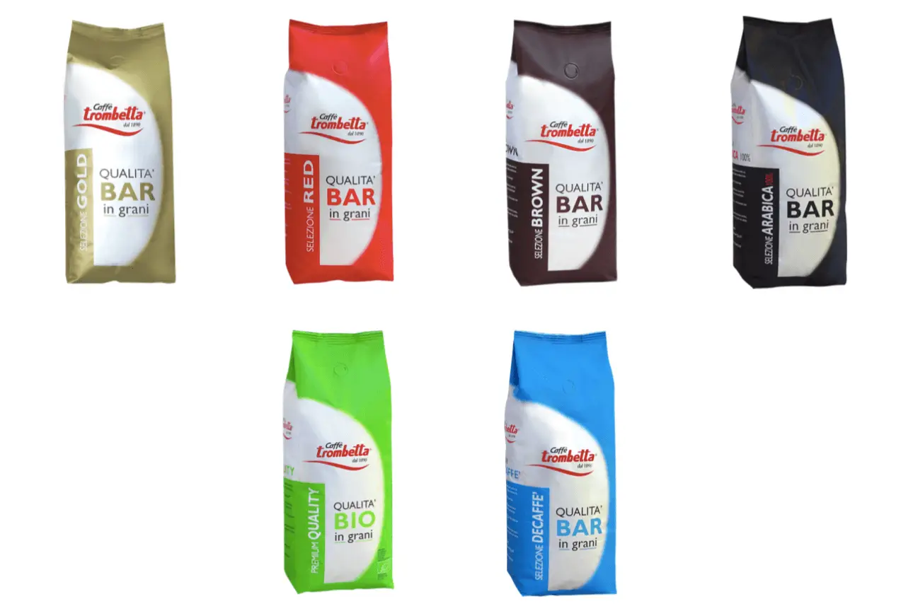 Caffè Trombetta beans coffee 1 kilo bag